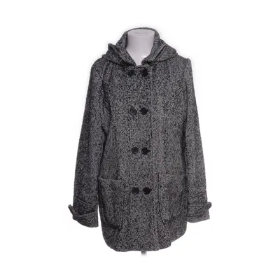 Duffle jas (Zwart, Wit) van Atmosphere Polyester, Acryl, Viscose, Wol, Polyamide, Katoen