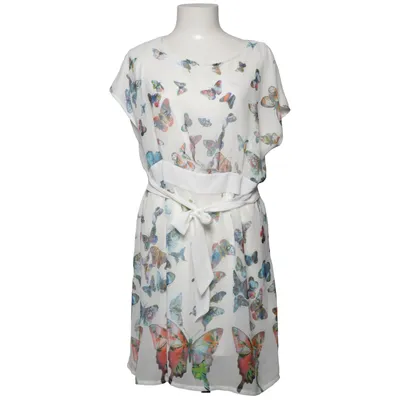Klänning (Vit, Flerfärgad) från Uttam Boutique Polyester
