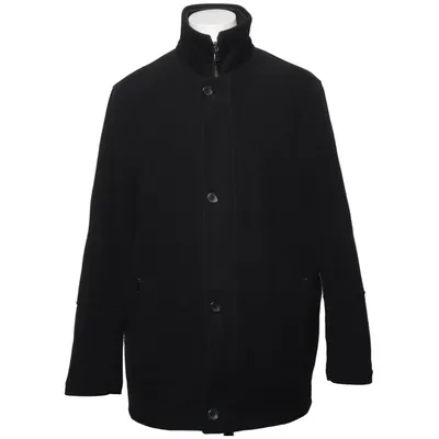 Coat (Black) from Westbury Nylon, Wool