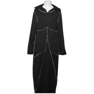 Hood dress (Black) from Shein Curve Polyester