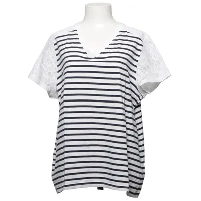 T-shirt (Blauw, Wit) van Cheer Katoen