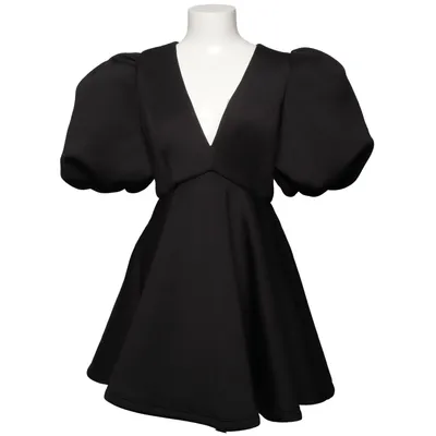 Dress (Black) from Jarlo Elastane, Polyester