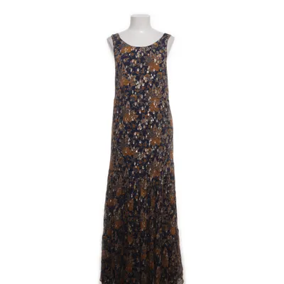 Maxi jurk (Blauw, Oranje, Goud) van Sézane