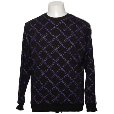 Sweatshirt (Black, Purple) from Glorious Gangsta Cotton, Polyester