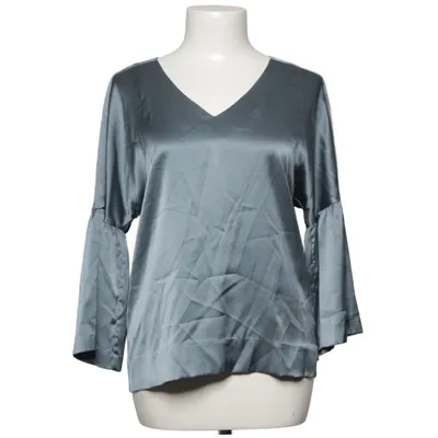 Bluse (Blå) fra Delicatelove Elastan, Silke