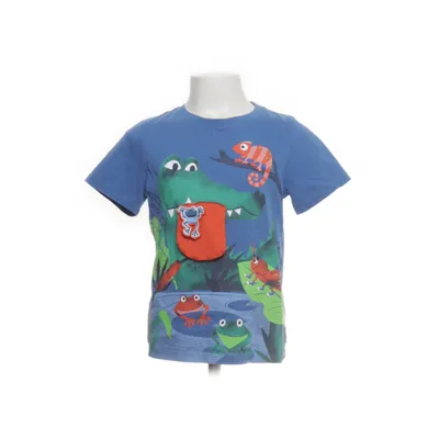T-shirt (Blue, Multicolored) from Tough Team Cotton