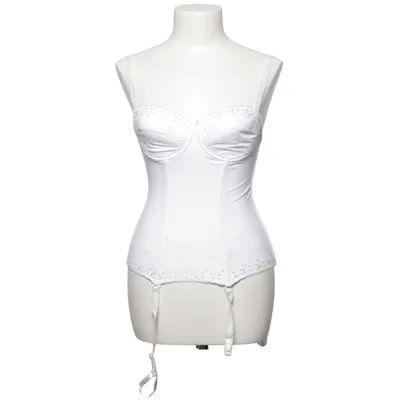 Corset (White) from Ella May Elastane, Polyamide