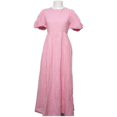 Maxi jurk (Roze) van Boohoo Katoen, Linnen