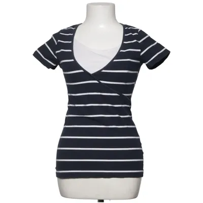 Maternity top (Blue, White) from Heartbeats Cotton, Elastane