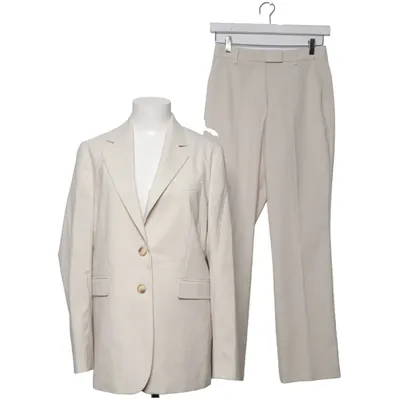 Jakkesæt (Beige) fra Bruun & Stengade Elastan, Polyester, Viscose