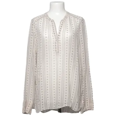 Bluse (Hvid, Sort) fra Hunkydory Viscose
