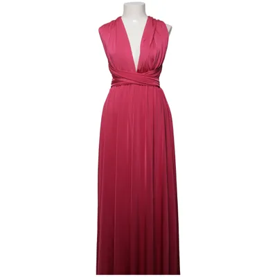 Robe longue (Rose) de Début Élasthane, Polyester