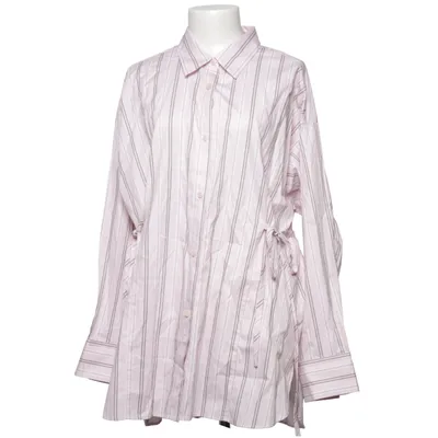 Chemise (Rose, Blanc) de Lindex Coton, Polyester, Viscose