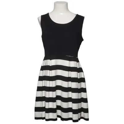 Robe (Noir, Blanc) de Aiki Keylook Coton, Élasthane, Polyester, Viscose