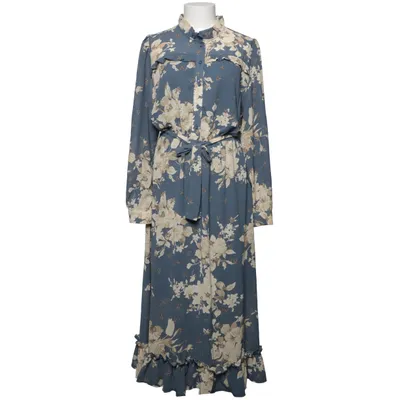 Maxi jurk (Blauw, Beige) van Effeny Polyester