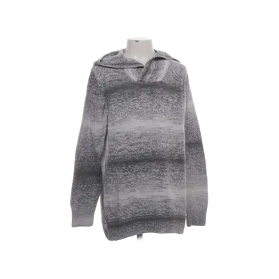 Sweat à capuche (Gris, Blanc) de Fitz Acrylique, Coton, Polyester