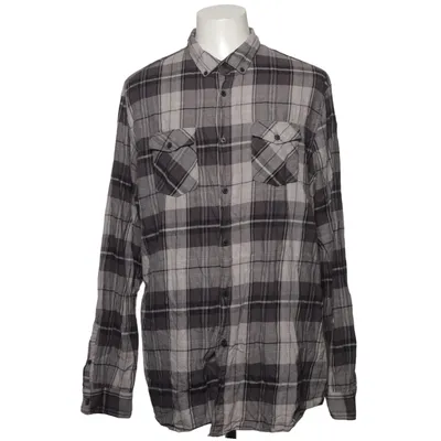 Flannel shirt (Gray, Black, White) from Redwood Outdoor Sportswear Cotton
