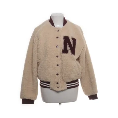 Collegejacka (Röd, Beige) från Naf Naf Bomull, Elastan, Polyester