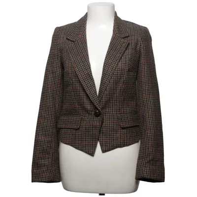 Blazer (Bruin, Meerkleurig) van Jane Norman Acryl, Polyester, Wol