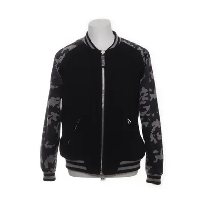 Varsity jacket (Black, Gray) from Elly Pistol Polyester