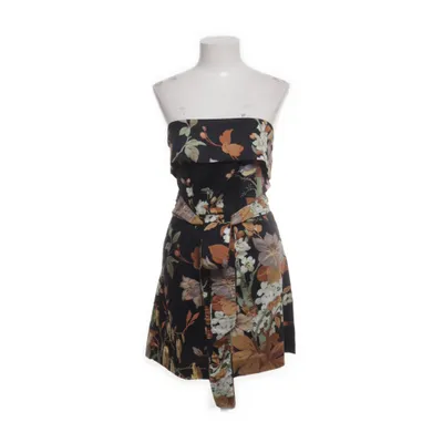 Dress (Black, Multicolored) from Penélope & Mónica Cruz for Mango Acetate, Cotton