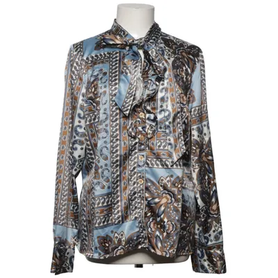 Bluse (Blå, Brun, Flerfarvet) fra Senso Elastan, Polyester