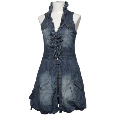 Robe en jean (Bleu) de Didi Coton, Élasthane