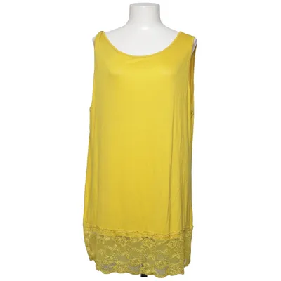 Tanktop (Geel) van Moda Italia Elastaan, Viscose