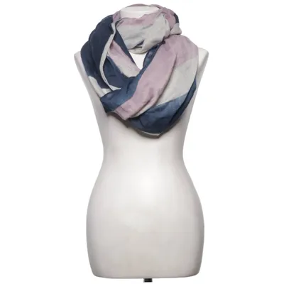 Infinity scarf (Blue, Pink, Gray) from Tchibo Polyester