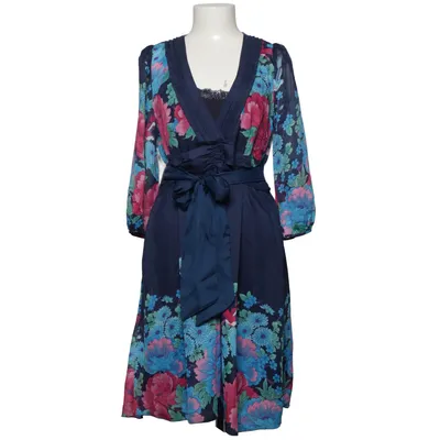 Jurk (Blauw, Meerkleurig) van Uttam Boutique Katoen, Polyester