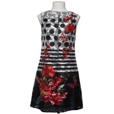 Dress (Black, White, Multicolored) from 101 Idees Elastane, Polyester