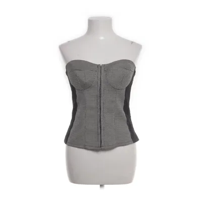 Tube top (Black, White) from Tiffi Elastane, Polyester, Viscose
