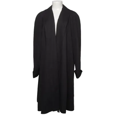 Coat (Black) from Basiano Polyester, Viscose