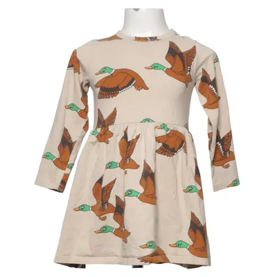 Dress (Beige, Multicolored) from Mini Rodini Cotton, Elastane