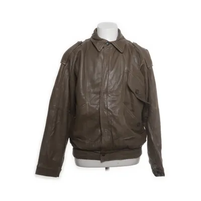 Læderjakke (Beige)