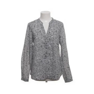 Bluse (Sort, Hvid) fra Imitz Bomuld