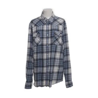 Shirt (Blauw, Wit, Zwart) van Acne Katoen