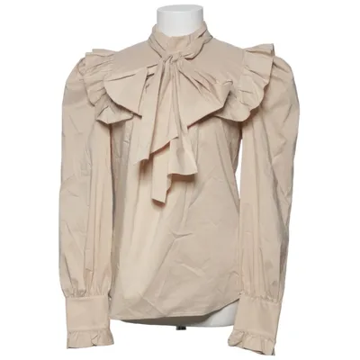 Blouse (Beige) van Custommade Katoen, Polyamide