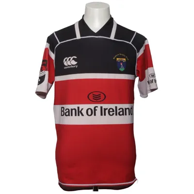 Maillot de football (Rouge, Noir, Blanc) de Canterbury Élasthane, Polyester