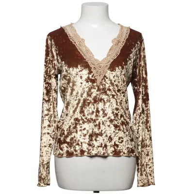 Blouse (Bruin) van Vera Finzzi Elastaan, Polyester