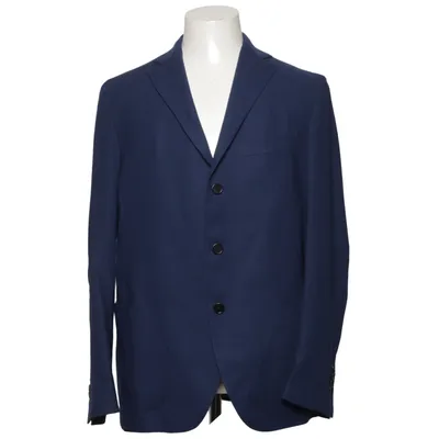 Blazer (Blauw) van Gaiola Cupro, Viscose, Wol