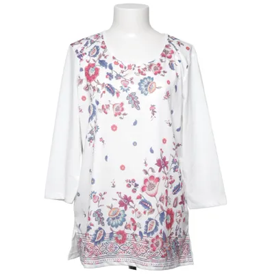 Lange mouwen shirt (Wit, Meerkleurig) van Atlas for Women Polyester