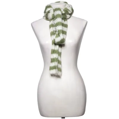 Scarf (Green, White) from Sisters Point Acrylic, Polyamide