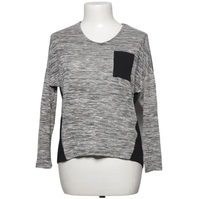 T-shirt à manches longues (Noir, Gris, Blanc) de Charlotte Russe Élasthane, Polyester, Viscose