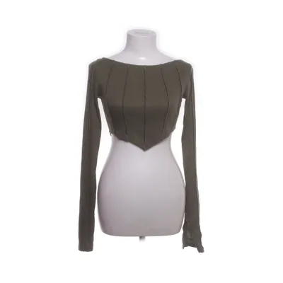 Top (Grøn) fra Hanna Schönberg x NA-KD Polyester, Viscose