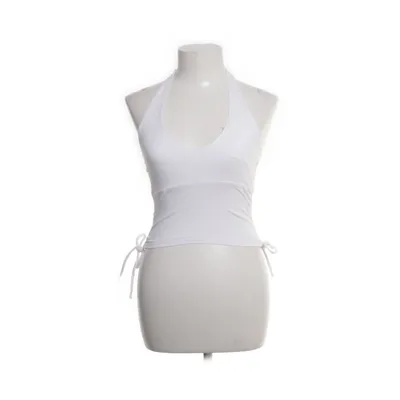 Halterneck top (Hvid) fra Hollister