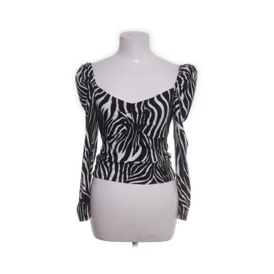 Top (Black, White) from Lacati Cotton, Elastane