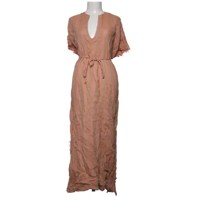 Kaftan (Beige, Groen) van Zara Linnen
