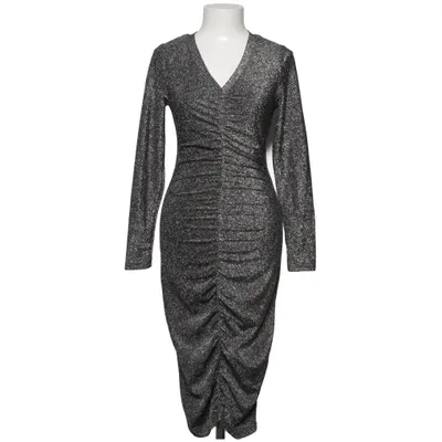 Cocktailkjole (Sølv) fra SBetro Elastan, Metallfiber, Polyester