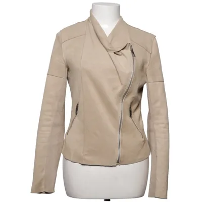 Biker jacket (Beige) from Softy Elastane, Polyester